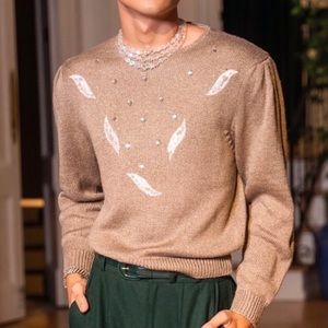 Sweater Small Size with Crystals